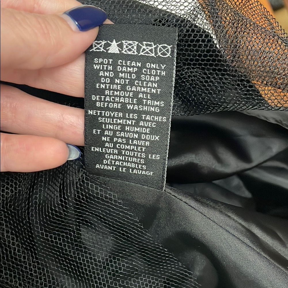 Black and Gold Sequin Dress with Ribbon - Picture 10 of 10